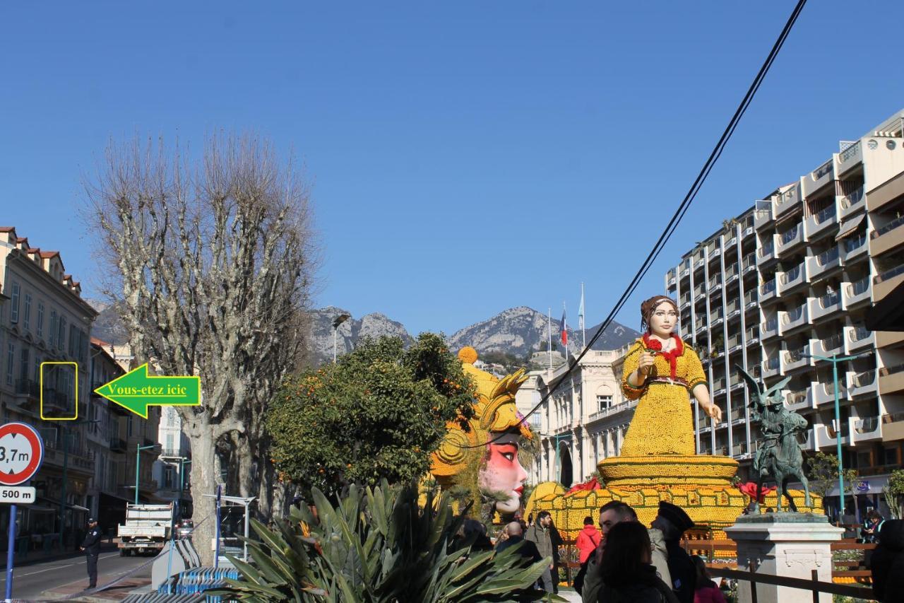 Penelope Belle Vue Daire Menton Dış mekan fotoğraf